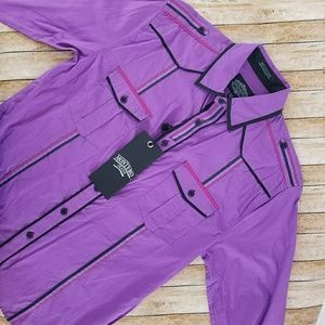 Montero Jeans long sleeve button up shirt